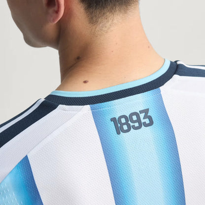 Camiseta Titular Selección Argentina 26 Manga Larga Versión Jugador