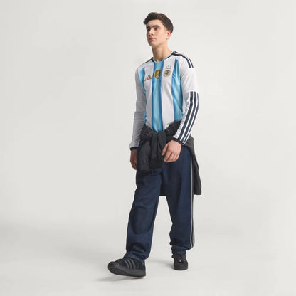 Camiseta Titular Selección Argentina 26 Manga Larga Versión Jugador