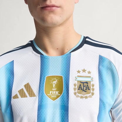Camiseta Titular Selección Argentina 26 Manga Larga Versión Jugador