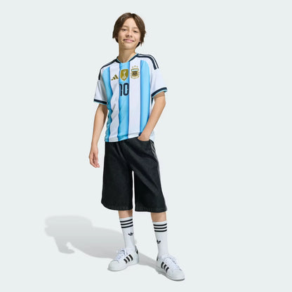 Camiseta Titular Selección Argentina 26 Versión Fan Messi Niños