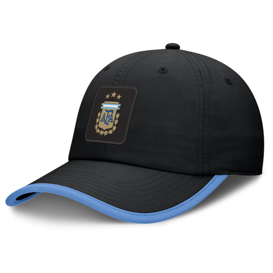 Argentina Pacer Unstructured Adjustable Cap - Black